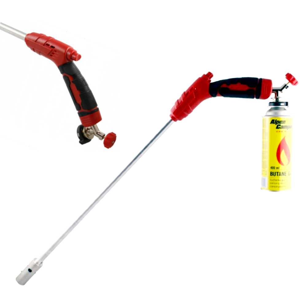 Vypalovač plevele plynový + 2 kartuše