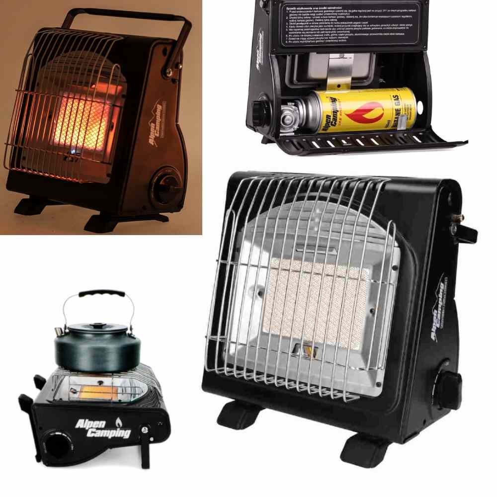 Plynové topení na pb + 12 kartuší