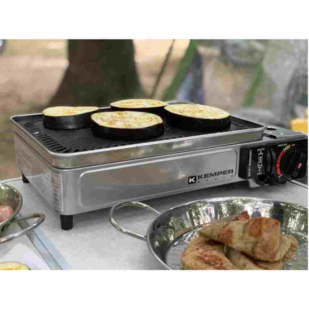 Přenosný gril + 8 kartuší