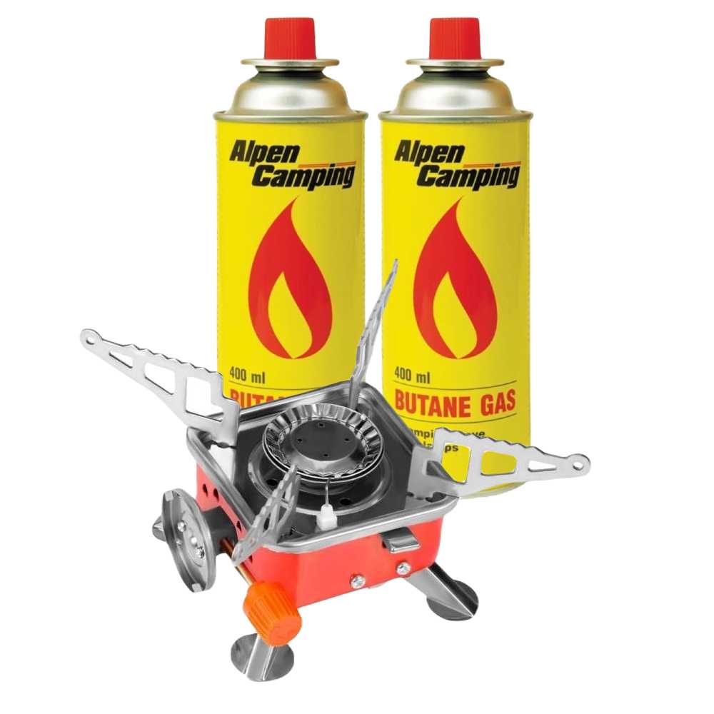 Outdoor vařič + 2 kartuše